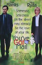 YOU'VE GOT MAIL 1998 original issue rolled 1-sheet movie poster