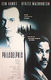 PHILADELPHIA original issue rolled 1-sheet movie poster