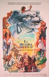 NEVER ENDING STORY II original issue rolled Spanish 1-sheet movie poster