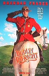DUDLEY DO-RIGHT original issue rolled double sided 1-sheet movie poster