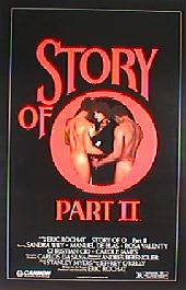 STORY OF O II original issue rolled 1-sheet movie poster