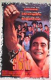 ONLY THE STRONG original issue rolled double sided 1-sheet movie poster