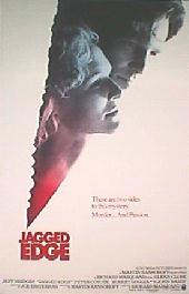JAGGED EDGE original issue rolled 1-sheet movie poster