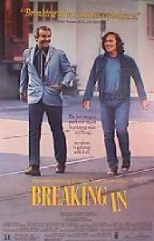 BREAKING IN original issue rolled 1-sheet movie poster