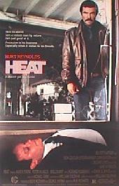 HEAT 1986 original issue rolled 1-sheet movie poster