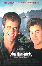 AIR AMERICA original issue rolled 1-sheet movie poster