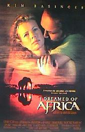 I DREAMED OF AFRICA original issue rolled double sided 1-sheet movie poster