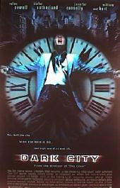 DARK CITY original issue rolled 1-sheet movie poster