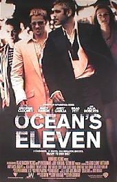 OCEAN'S ELEVEN original issue rolled double sided International A 1-sheet movie poster