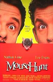 MOUSE HUNT original issue rolled double sided 1-sheet movie poster