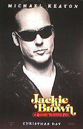 JACKIE BROWN original issue rolled Advance Keaton 1-sheet movie poster