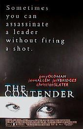 CONTENDER,THE original issue rolled double sided 1-sheet movie poster