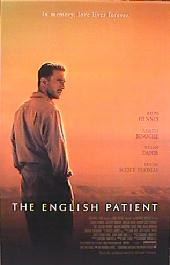 ENGLISH PATIENT original issue rolled Advance International 1-sheet movie poster