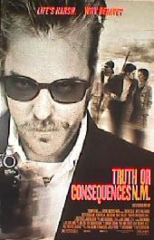 TRUTH OR CONSEQUENCES N.M. original issue rolled double sided 1-sheet movie poster