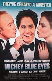 MICKEY BLUE EYES original issue rolled double sided 1-sheet movie poster