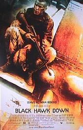 BLACK HAWK DOWN original issue rolled Regular Glossy 1-sheet movie poster