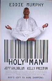 HOLY MAN original issue rolled double sided 1-sheet movie poster