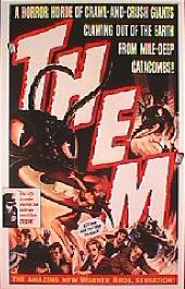 THEM theatrical released British Promo Reprint movie poster