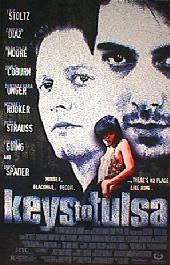 KEYS TO TULSA original issue rolled double sided 1-sheet movie poster