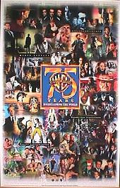 WARNER BROTHERS original rolled film collage 1-sheet movie poster