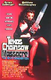 TEXAS CHAINSAW MASSACRE,NEXT GENERATION original issue rolled 1-sheet movie poster