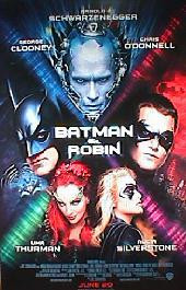 BATMAN & ROBIN original issue rolled Regular 1-sheet movie poster