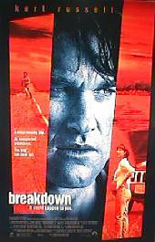 BREAKDOWN original issue rolled 1-sheet movie poster