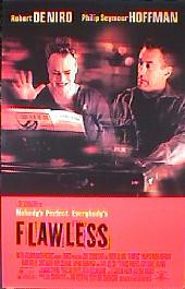 FLAWLESS original issue rolled 1-sheet movie poster