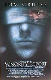 MINORITY REPORT original issue rolled Advance 1-sheet movie poster