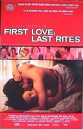 FIRST LOVE, LAST RITES original issue rolled 1-sheet movie poster