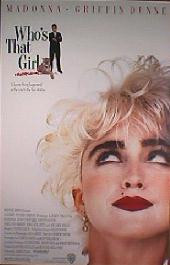 WHO'S THAT GIRL original issue rolled 1-sheet movie poster