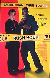 RUSH HOUR I original issue rolled 1-sheet movie poster