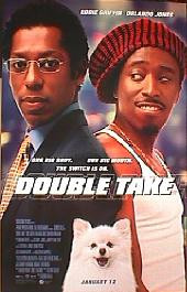 DOUBLE TAKE original issue rolled double sided 1-sheet movie poster