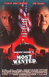 MOST WANTED original issue rolled 1-sheet movie poster