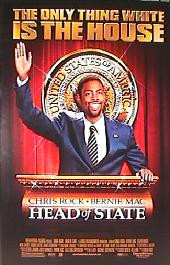 HEAD OF STATE original issue rolled double sided 1-sheet movie poster
