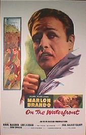 ON THE WATERFRONT International issue rolled 1-sheet movie poster