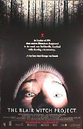 BLAIR WITCH PROJECT original issue rolled double sided Video movie poster
