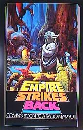 EMPIRE STRIKES BACK-original Reprint rolled 1-sheet Radio Poster
