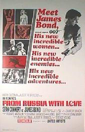 FROM RUSSIA WITH LOVE original issue rolled Reprint of original artwork