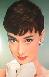 AUDREY HEPBURN original issue Promo A rolled poster.