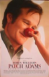 PATCH ADAMS original issue rolled double sided Regular 1-sheet movie poster