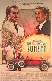 SUNSET original issue rolled 1-sheet movie poster