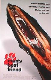 MAN'S BEST FRIEND original issue rolled double sided 1-sheet movie poster