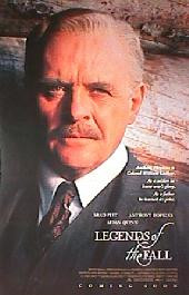 LEGENDS OF THE FALL original issue rolled double sided Advance B 1-sheet movie poster