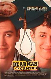 DEAD MAN ON CAMPUS original issue rolled 1-sheet movie poster