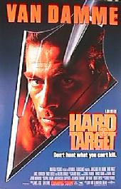 HARD TARGET original issue rolled 1-sheet movie poster
