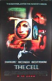 CELL,THE original issue rolled Advance 1-sheet movie poster