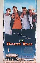 DANCER, TEXAS original issue rolled double sided 1-sheet movie poster