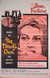 DEVILS OWN original issue rolled double sided 1-sheet movie poster