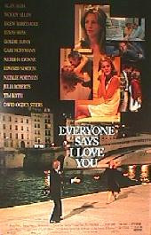 EVERYONE SAYS I LOVE YOU original issue rolled 1-sheet movie poster